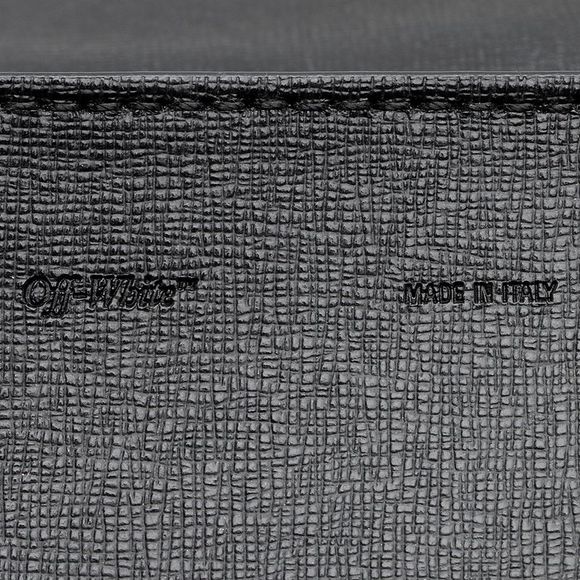 Off-White Leather Binder Clip Shoulder Bag - Picture 8 of 15